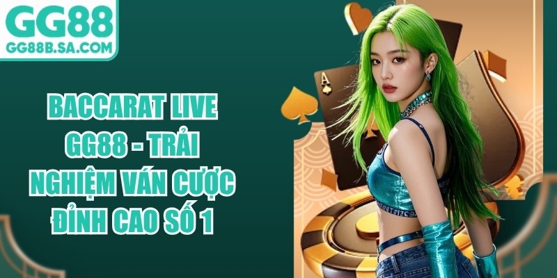 Baccarat Live GG88 - Trải Nghiệm V&aacute;n Cược Đỉnh Cao Số 1