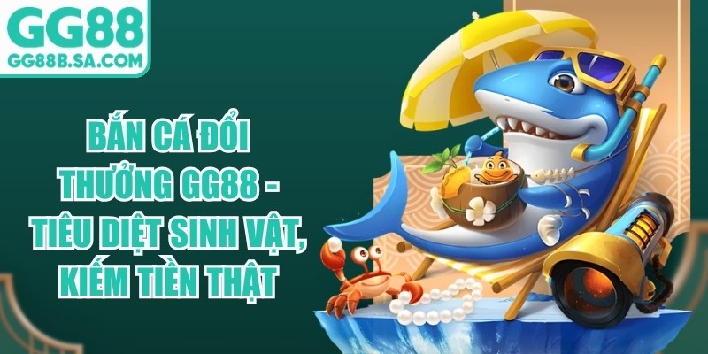 Bắn C&aacute; Đổi Thưởng GG88 - Ti&ecirc;u Diệt Sinh Vật, Kiếm Tiền Thật