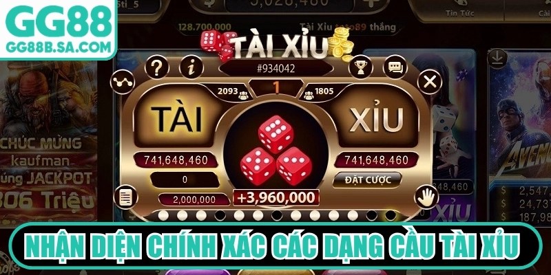 Nhận diện chính xác các dạng cầu tài xỉu rất quan trọng với người chơi