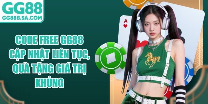 Code Free GG88 Cập Nhật Li&ecirc;n Tục, Qu&agrave; Tặng Gi&aacute; Trị Khủng