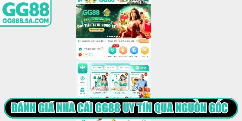 Đ&aacute;nh gi&aacute; nh&agrave; c&aacute;i GG88 uy t&iacute;n qua nguồn gốc v&agrave; giấy ph&eacute;p r&otilde; r&agrave;ng