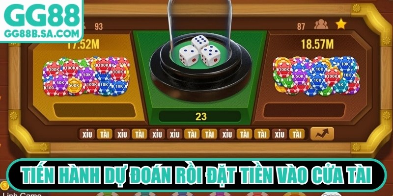 Tiến h&agrave;nh dự đo&aacute;n rồi đặt tiền v&agrave;o cửa T&agrave;i, Xỉu, H&ograve;a si&ecirc;u cuốn h&uacute;t