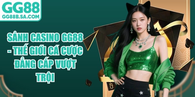 Sảnh Casino GG88 - Thế Giới C&aacute; Cược Đẳng Cấp Vượt Trội