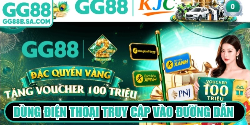 Dùng điện thoại của bạn truy cập vào đường dẫn tải dành cho iOS